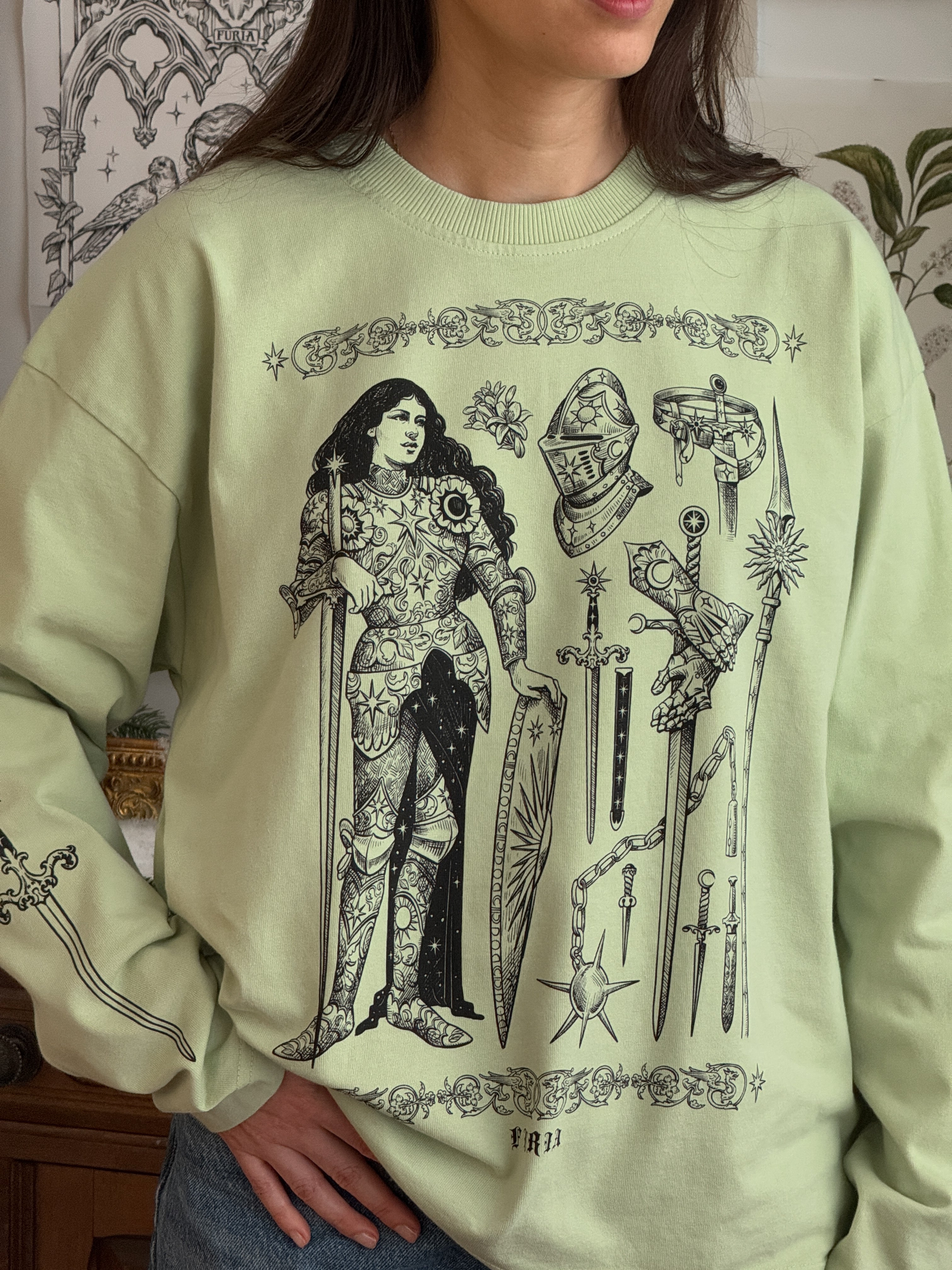 Camiseta Medieval Manga Larga©