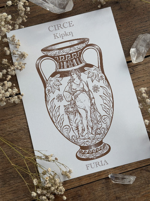 Pack Print Circe y Vasija beige®